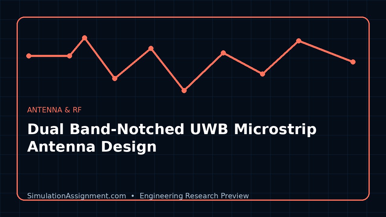 Dual Band-Notched UWB Microstrip Antenna Design project video thumbnail