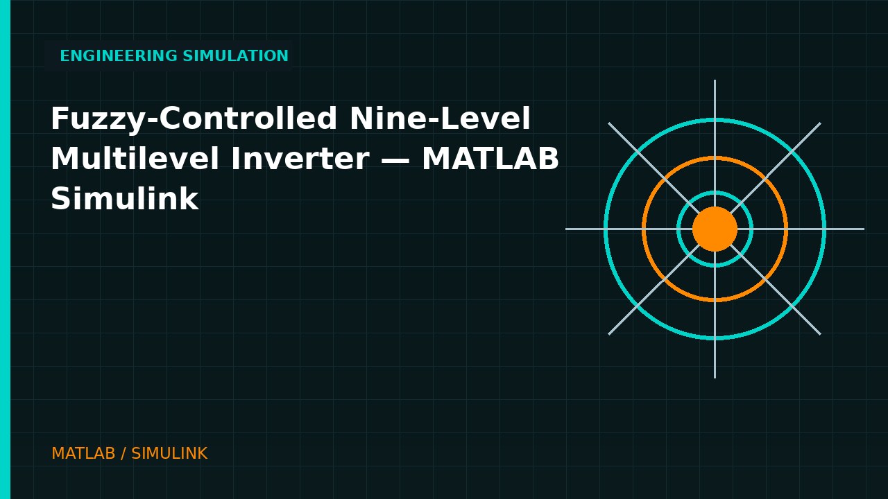 Fuzzy-Controlled Nine-Level Multilevel Inverter | MATLAB Simulink video thumbnail