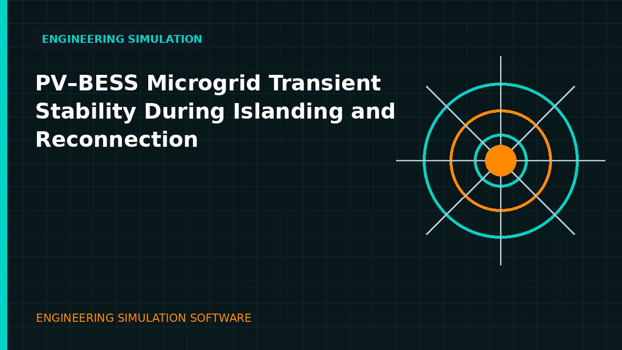 PV–BESS Microgrid Transient Stability During Islanding and Reconnection video thumbnail