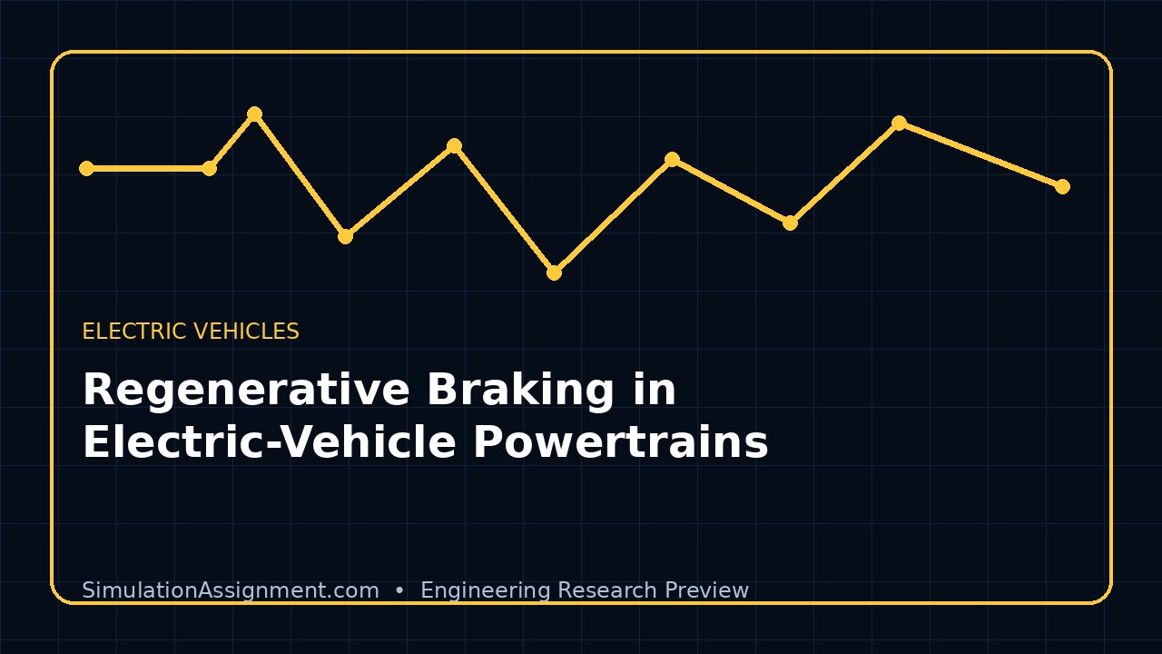 Regenerative Braking in Electric-Vehicle Powertrains project video thumbnail